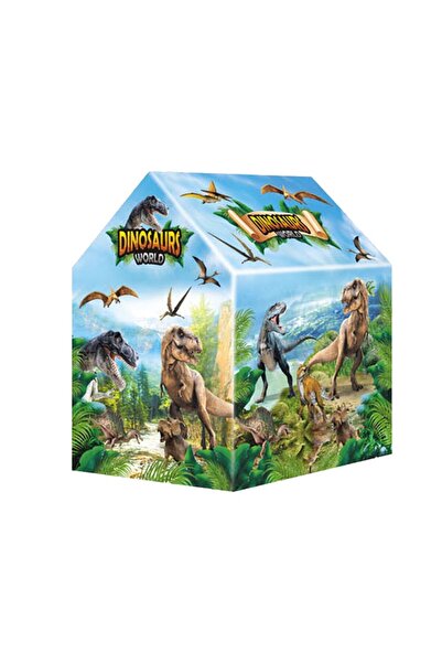 PROCART Cort de joacă Căsuță de dinozauri, 93x69x103 cm, interior/exterior