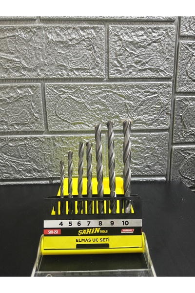 ŞAHİN TOOLS 7 parça elmas uç seti