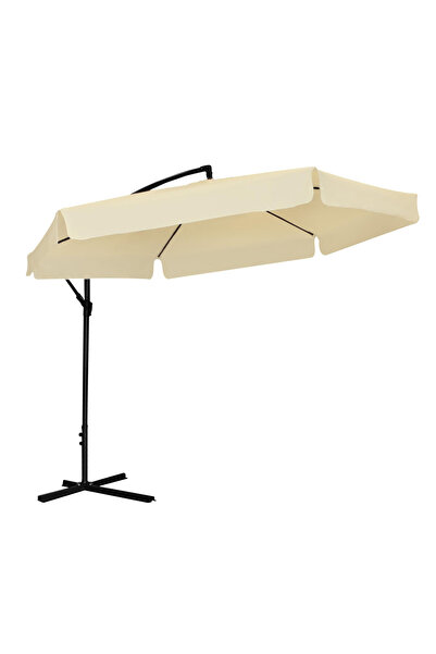 SERSIMO Umbrelă de grădină tip banană, cu înclinare și husă impermeabilă, Ø30...