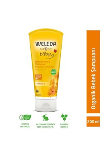 Weleda Calendula Organik Saç ve Vücut Şampuanı 200 ml