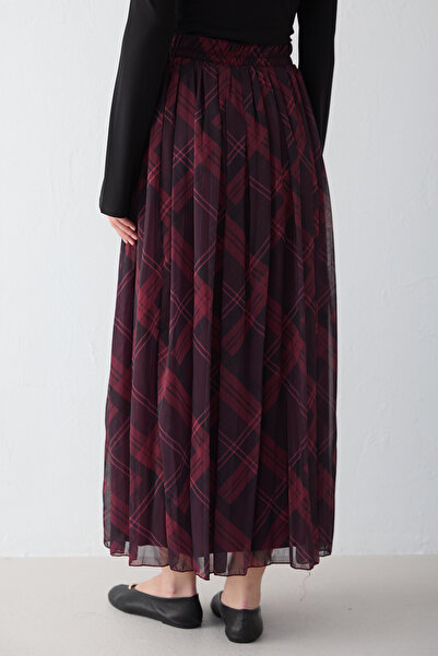 Melike Tatar Patterned Skirt 32-2748