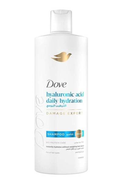 Dove Hyaluronic Acid Daily Hydration Damage Expert Shampoo 350 ml