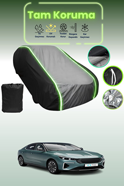 Dokaca Neo غطاء حماية متوافق مع سيارة توج تي 10 إف من بلاك_جري_بلاك نيون فيتر...