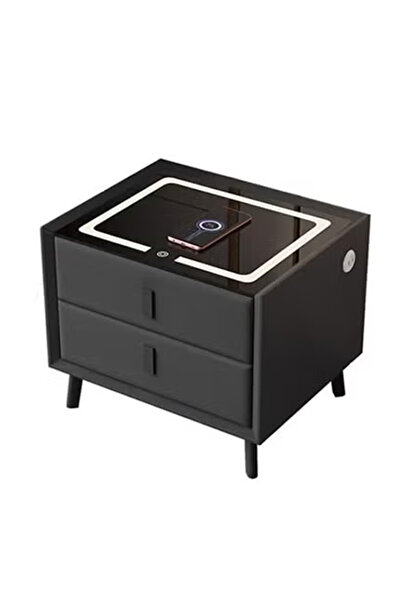 KEKE Smart Bedside Table with Wireless Charging & Bluetooth Speaker (Recharge...