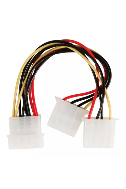 VALUELINE Cablu adaptor Intern PC sursa Molex tata - 2x Molex mama 0.15m
