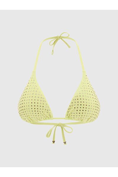 Guess Rhinestones triangle bikini bra