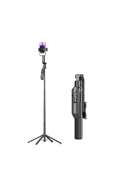 Jmary KT-299 360 Derece Dönebilen Kablosuz Kumandalı Tripod ve Selfie Çubuğu ...
