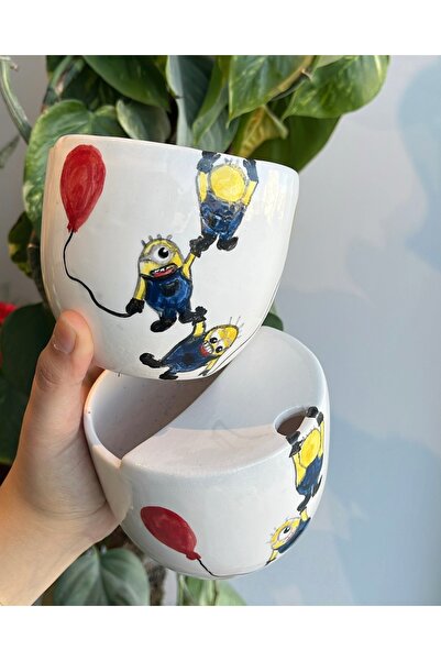 visera Minyon Illustrated Ceramic Thermos Mug