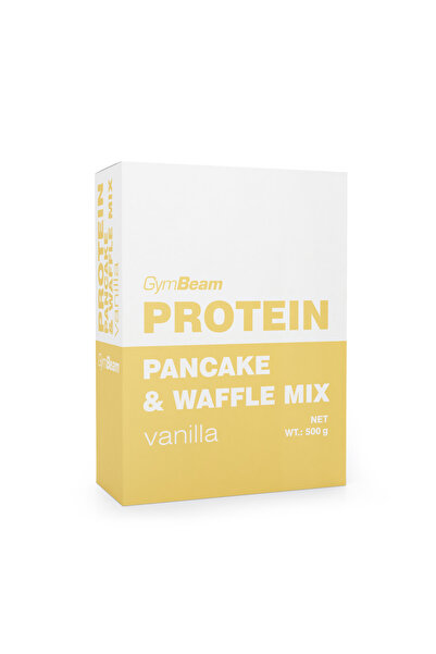 GymBeam Amestec proteic pentru clătite și vafe 500 g, 500 g, vanilie
