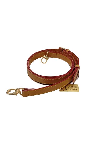 Louis Vuitton Λουρί ώμου για τσάντα από γνήσιο δέρμα, καμηλό.