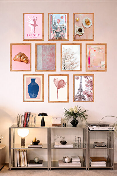 UNT Bucătărie cu aspect de cadru, 10 piese |   Modern |   Set de pictură cu a...