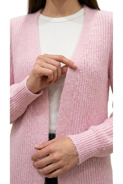 AYMİSS Fashionable Beaded Cardigan, Thick Knitting, Soft