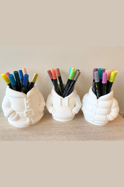 glowify prime glowify prime Mont Design Pen Holder – 3D Printed Decorative De...