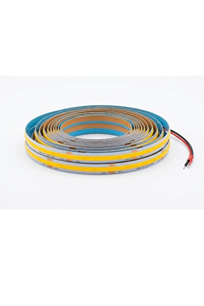 DORA LED 24V 8MM Esnek Cob Şerit Led Gün Işığı 3000K 320 Ledli IP20 5M