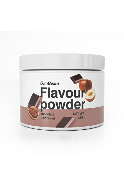 GymBeam Pudră aromatizantă, 250 g, ciocolată cu alune de pădure