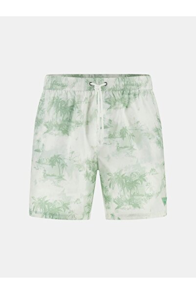 Guess سروال سباحة مطبوع بالكامل