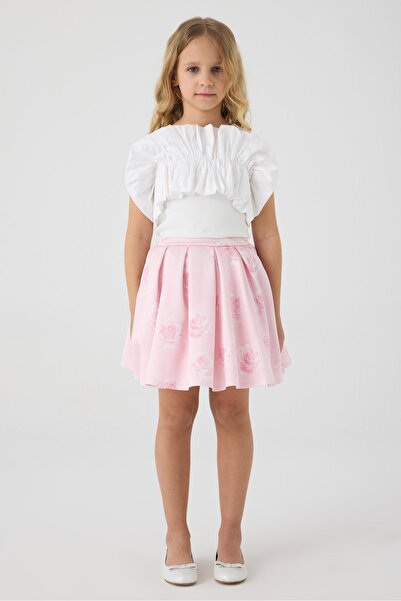 Tyess Λευκή μπλούζα για κορίτσια BG Store