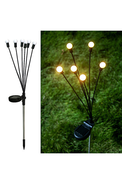 OEM Set of 2 solar garden lamps with 6 bulbs, solar charging with Led, Waterp...