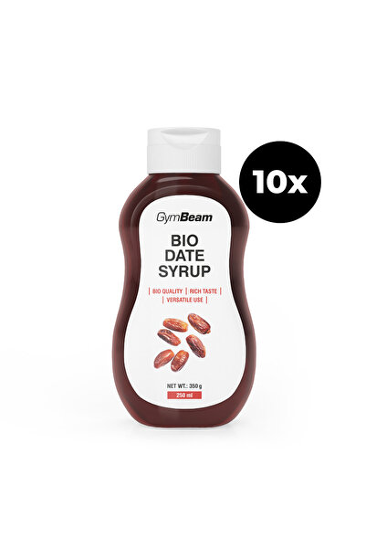 GymBeam Sirop de curmale BIO, 10 x 250 ml