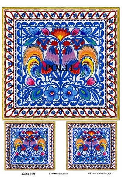 LİNEART PİRİNÇ DEKOPAJ POL11