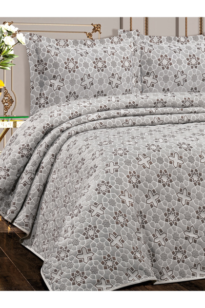 My Bed Home Collection SET CUvertură de pat cu perne SERA, tip piqué (MARO)