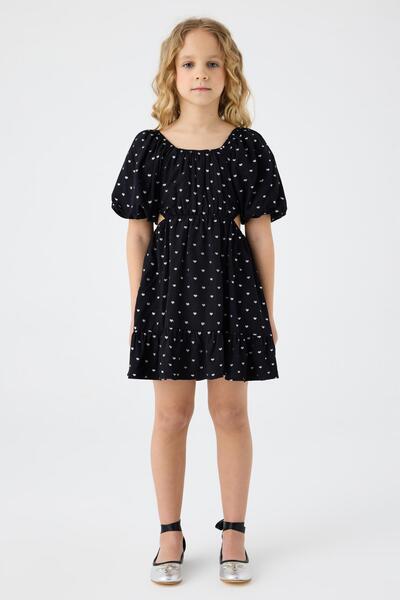 Tyess Μαύρο φόρεμα για κορίτσι BG Store