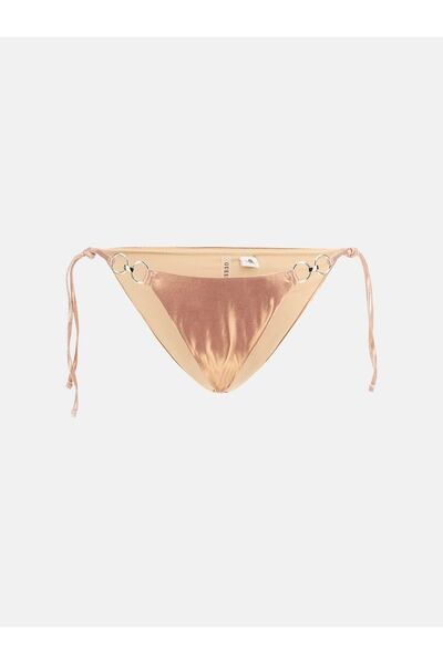 Guess Stretch velvet string bikini bottoms