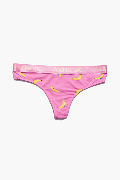 Paul Kenzie Patterned Women's String Panties - Bananas