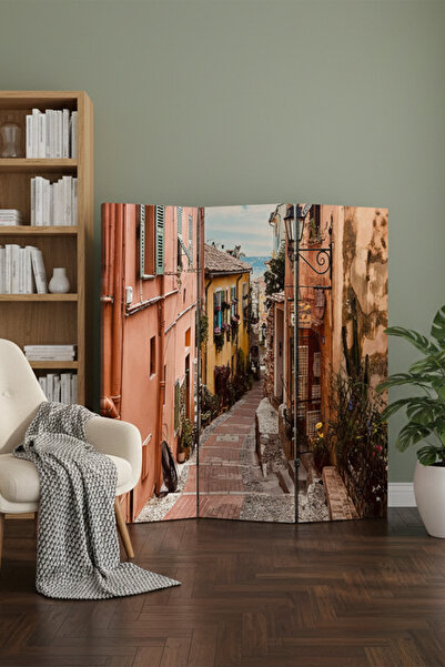 Artavessa Dekoratif 3 Kanatlı Dijital Baskılı Kanvas Paravan - Seperatör - 12...