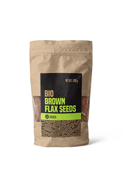 GymBeam BIO Brown Flax Seeds, 500 g