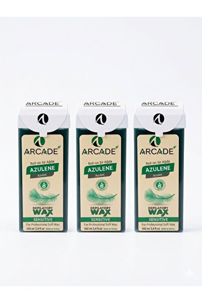 Arcade Roll-on Sir Ağda Azulen 100 Ml X 3 ADET