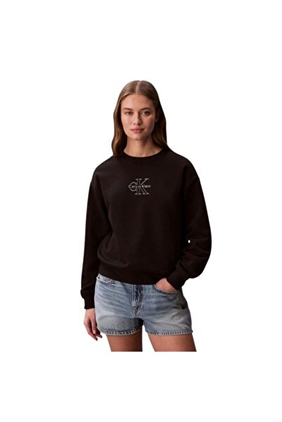 Calvin Klein Μπλούζα LS CK FOIL CREW ΦΟΥΤΕΡ