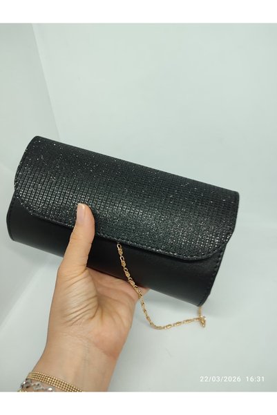 beris moda حقيبة فستان سهرة نسائية لامعة وجذابة مقاس 10×20 سم