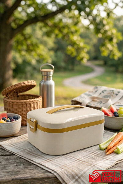 GUGGA Lunchee - Çelik Hazneli Sızdırmaz Vakum Kapaklı Yemek Kabı Lunchbox 650 ml