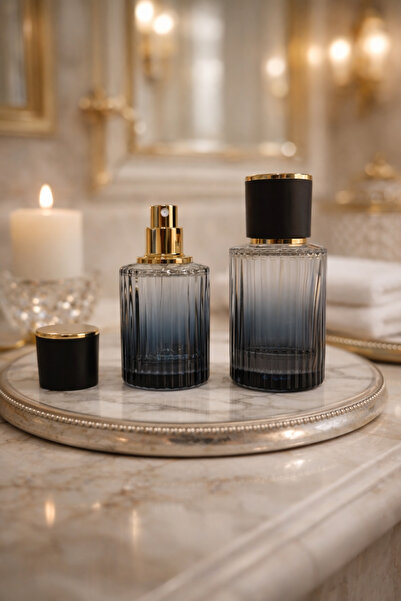 Cosy Club Shop 2li 30-50ml Lüks Tasarım Yeniden Doldurulabilir Banyo Dekoru B...