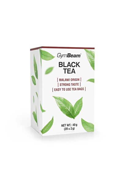 GymBeam Ceai negru, 20 x 2 g