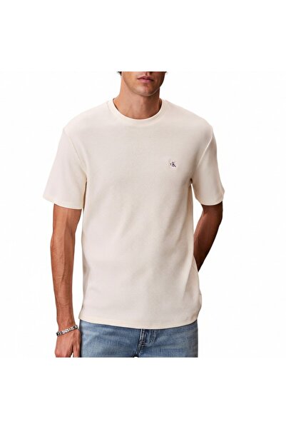 Calvin Klein Tricou SS WAFFLE BADGE CREWNK TEE