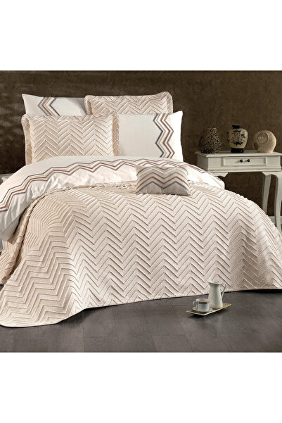 Güzide طقم عروس ألميلا 8 قطع 100% شينيل