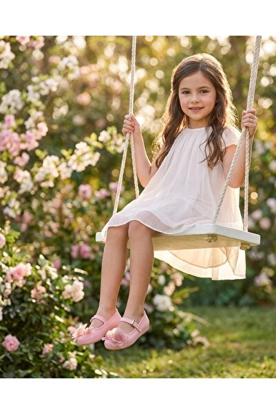 Melissa Soft Ballerina Velcro Shoes - Pink