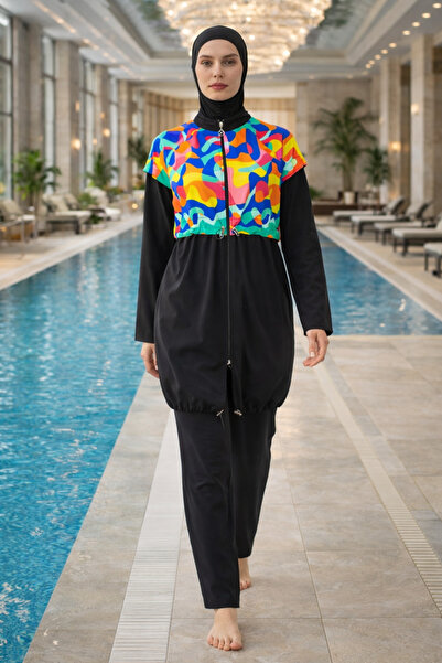 YUYİ Adasea Quick Drying Sports Lycra Fabric Women's Tight Swimwear