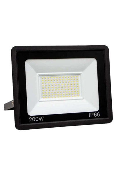 HASSAN Proiector LED SMD 220V Putere 200W IP66 NEGRU JORTAN