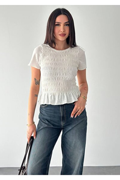 Noa&Noa Women's Gipeli Short Sleeve Basic T-Shirt