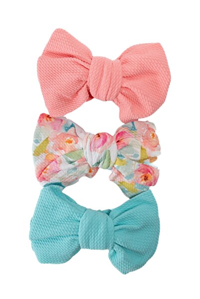 Bambimici - Mira Assorted Big Ribbon Bow Headband for Babies - Multicolor