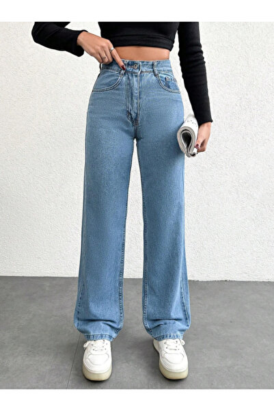 Noxter Women's Ice Blue Denim Pants