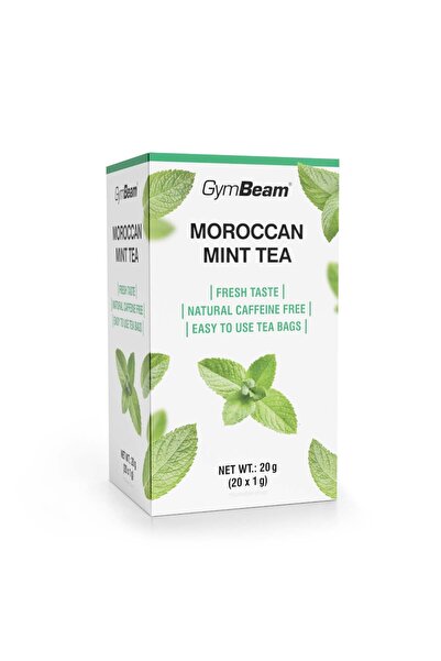 GymBeam Ceai marocan cu mentă, 20 x 1 g