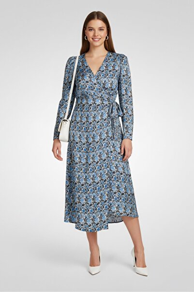 SANDRO Women Floral Print Maxi Dress, Multiccolor