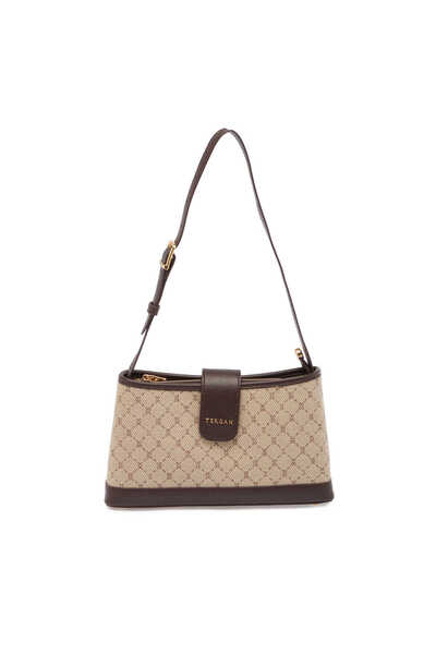 Tergan Vizon Tekstil Kadın Omuz Çantası - S26Y1TWC0704-S0M