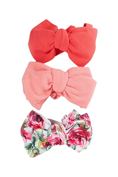 Bambimici - Mira Assorted Big Ribbon Bow Headband for Babies - Multicolor