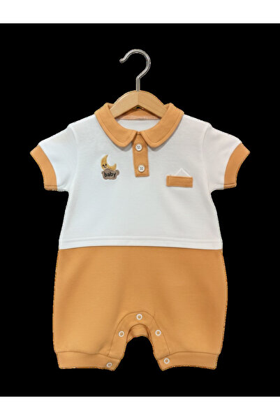The-kid.co رومبير للأطفال بياقة بولو - برتقالي