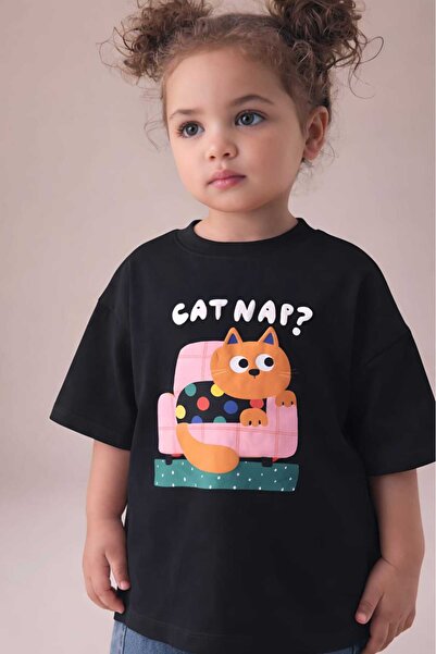 DM DOLCE MORE ΓΑΤΑΛΙΚΗ ΝΥΧΤΑ; Παιδικό μπλουζάκι unisex 4GH5